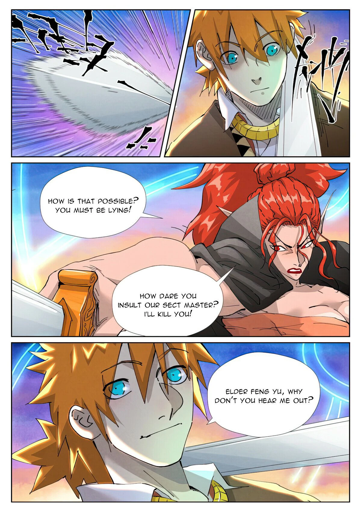 Tales of Demons and Gods Manhua Chapter 440.6 - Page 3