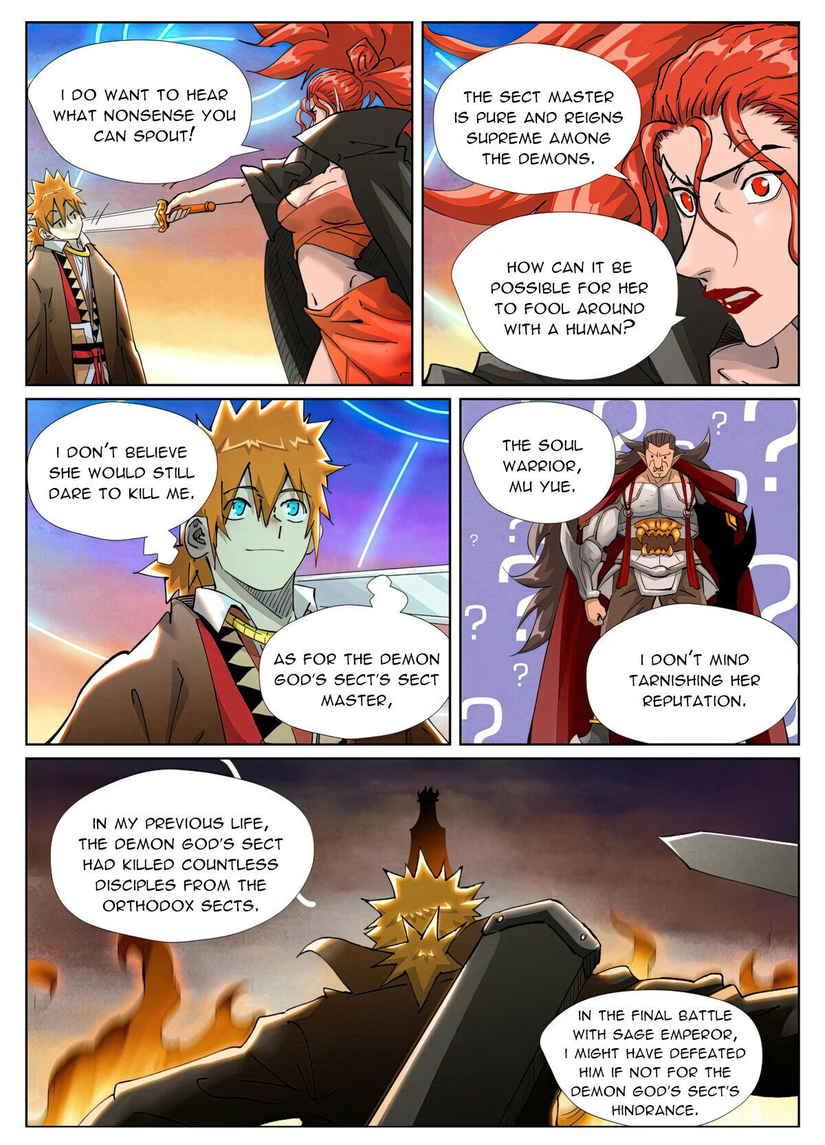 Tales of Demons and Gods Manhua Chapter 440.6 - Page 4