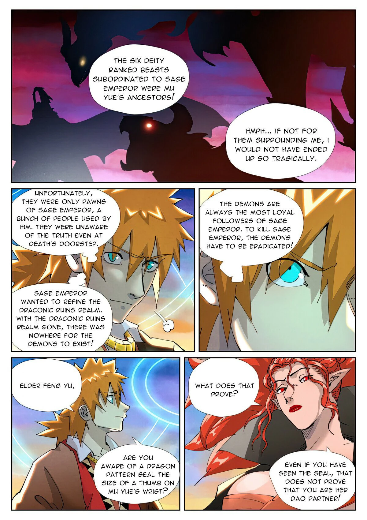 Tales of Demons and Gods Manhua Chapter 440.6 - Page 5