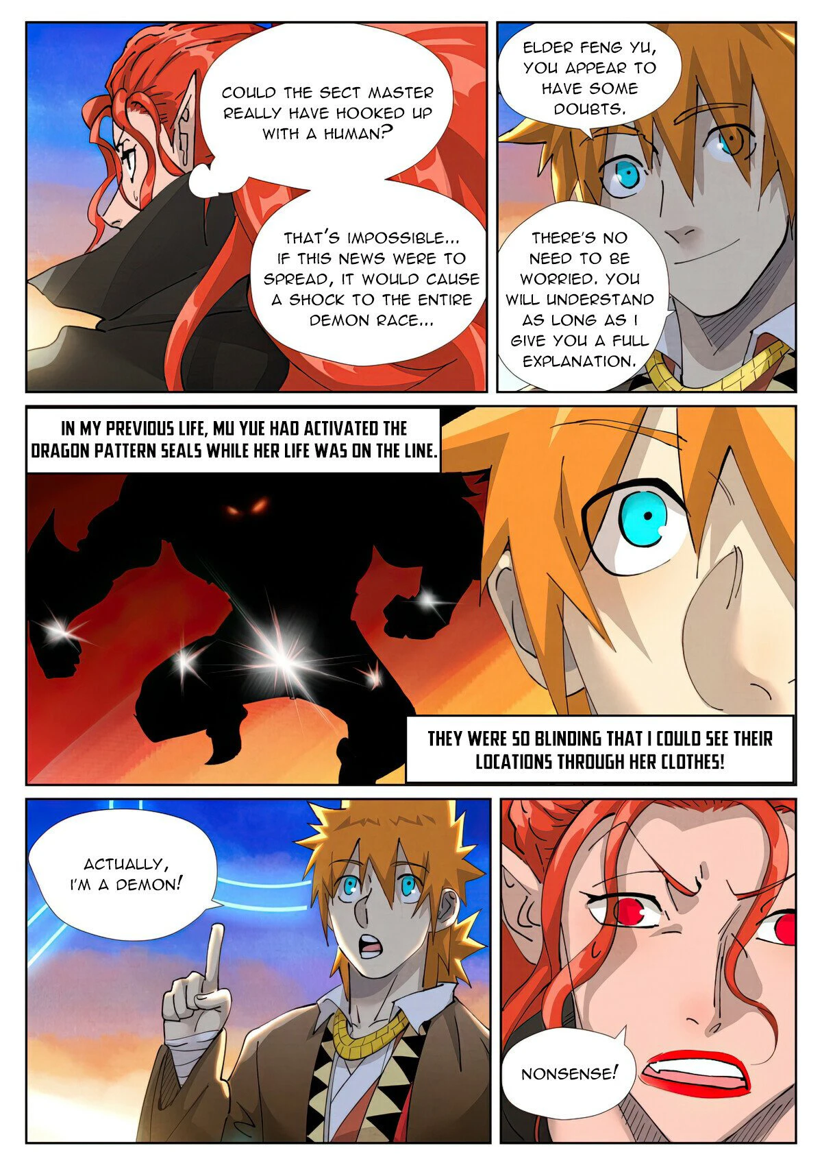 Tales of Demons and Gods Manhua Chapter 440.6 - Page 7