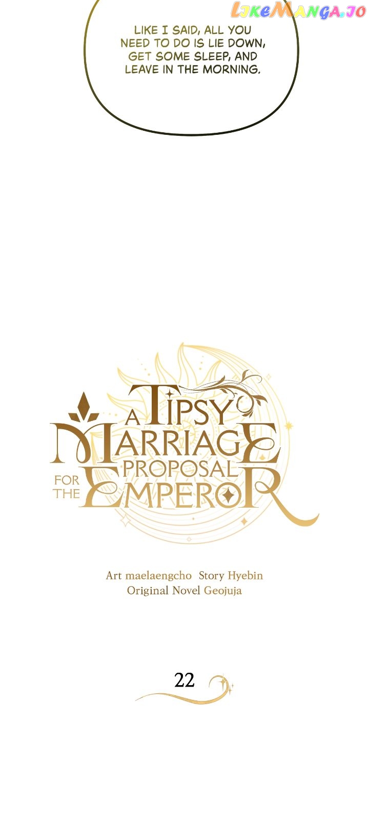 A Tipsy Marriage Proposal for the Emperor Chapter 22 - Page 3